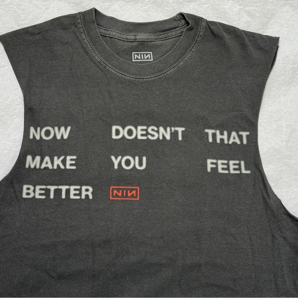 NIN Peel It Back 2025 Tour Unisex Tank Top